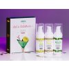 Sada hřejivých intimních masážních olejů Exsens Let's Celebrate!  3x 30 ml