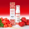 Hřejivý intimní masážní olej Exsens Strawberry  50 ml