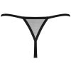 Průsvitná tanga s otvorem v rozkroku Obsessive Novenes