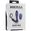 Vibrátor na prostatu s kroužkem na penis Hueman Black Hole