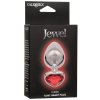 Kovový anální kolík se srdíčkem Jewel Large