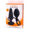 Nafukovací anální kolík s přísavkou Large