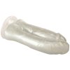 Dvojité realistické dildo s přísavkou Baroque Pearl