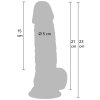 Dildo s přísavkou Inferno Realistic 21 cm