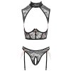Set erotického krajkového prádla Abierta Fina