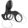 Párový vibrátor s kroužky na penis Ultimate Couples Cage Max
