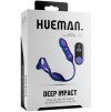 Kroužek na penis s přirážecím análním vibrátorem Hueman Deep Impact
