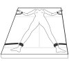 Pouta na postel Under Mattress Restraint Set