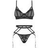 Set erotického prádla Obsessive Euridia (Velikost XS/S)