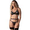 Set erotického prádla Obsessive Euridia (Velikost XS/S)