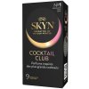 Tenké ochucené kondomy bez latexu SKYN Cocktail Club  9 ks
