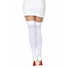 Samodržící nylonové punčochy Leg Avenue