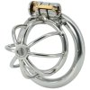 Kovová klec na penis Chastity Harness X-Short