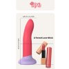 Dildo s přísavkou 2-Toned Love Stick Medium