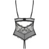 Body s otvorem v rozkroku Obsessive Perisia (Velikost XS/S)