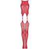 Síťovaný catsuit s otvorem v rozkroku Obsessive (Velikost S/M/L)
