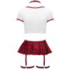 Kostým Cottelli Školačka – crop top (Velikost S)