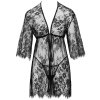 Krajkové kimono s tangy Cottelli (Velikost S/M)
