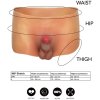 Silikonové boxerky s penisem Hidden Desire (Velikost S/M)