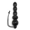 Kuličkové anální dildo Black Jacks  18 cm