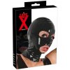 Latexová maska - černá, unisex
