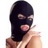 Maska s otvory pro oči a ústa Bad Kitty  černá