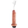 Stříkající realistické dildo Pipedream King Cock 6"  18 cm