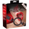 Silikonový roubík s pevným kroužkem Bad Kitty