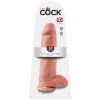 Realistické dildo s varlaty Pipedream King Cock 12"  32 cm