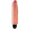 Realistický vibrátor Pipedream King Cock Stiffy 6"  18,5 cm