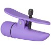 Vibrační svorky na bradavky Nipplettes Purple