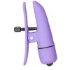 Vibrační svorky na bradavky Nipplettes Purple